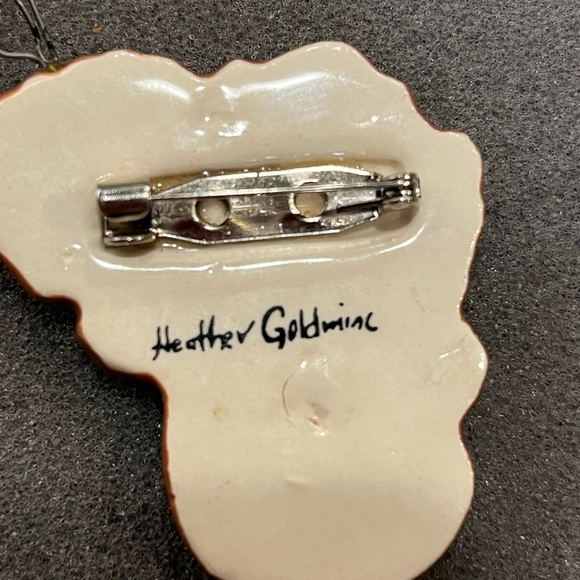 Heather Goldmine pin - Picture 3 of 4